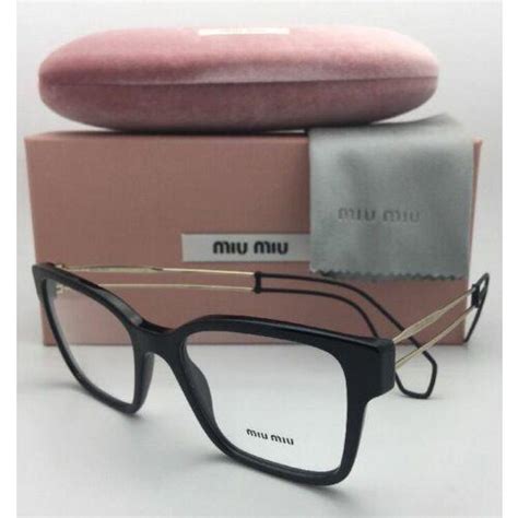 New Miu Miu VMU 02P Eyeglasses Miu Miu 02P C. 1AB